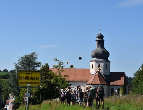 Hüte hoch und ab ins Wasser! – Unser Weg von Laufach nach Schöllkrippen